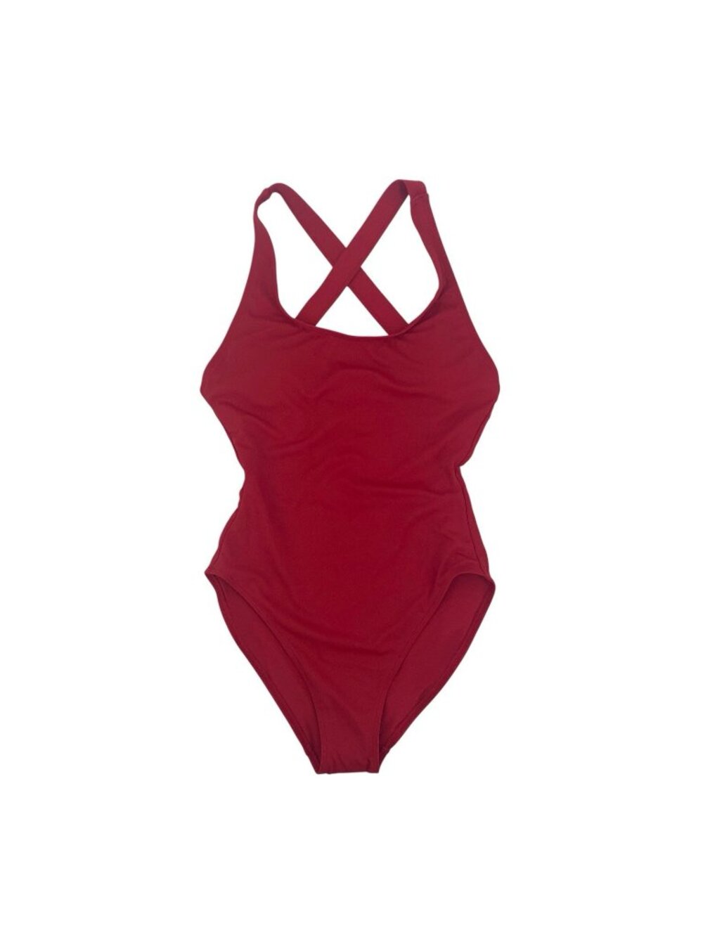 Andie Crimson Crossback One-Piece Swimsuit
